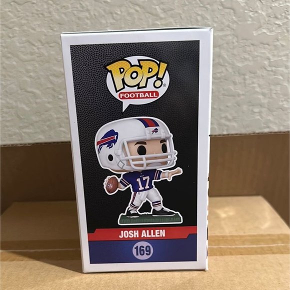 Funko POP! NFL Football Josh Allen Buffalo Bills Figure #169! - Picture 4 of 7